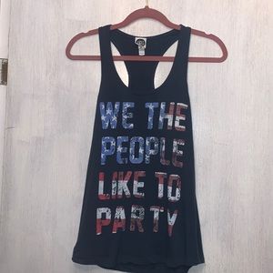We the people like to party tank top